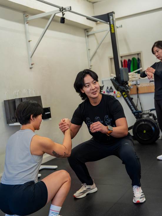 TEAM GARMIN 서하얀 선수의 트레이닝 센터 '하얀짐'